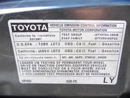 2013 Toyota Tacoma Gray Crew Cab 4.0L AT 2WD #Z22929